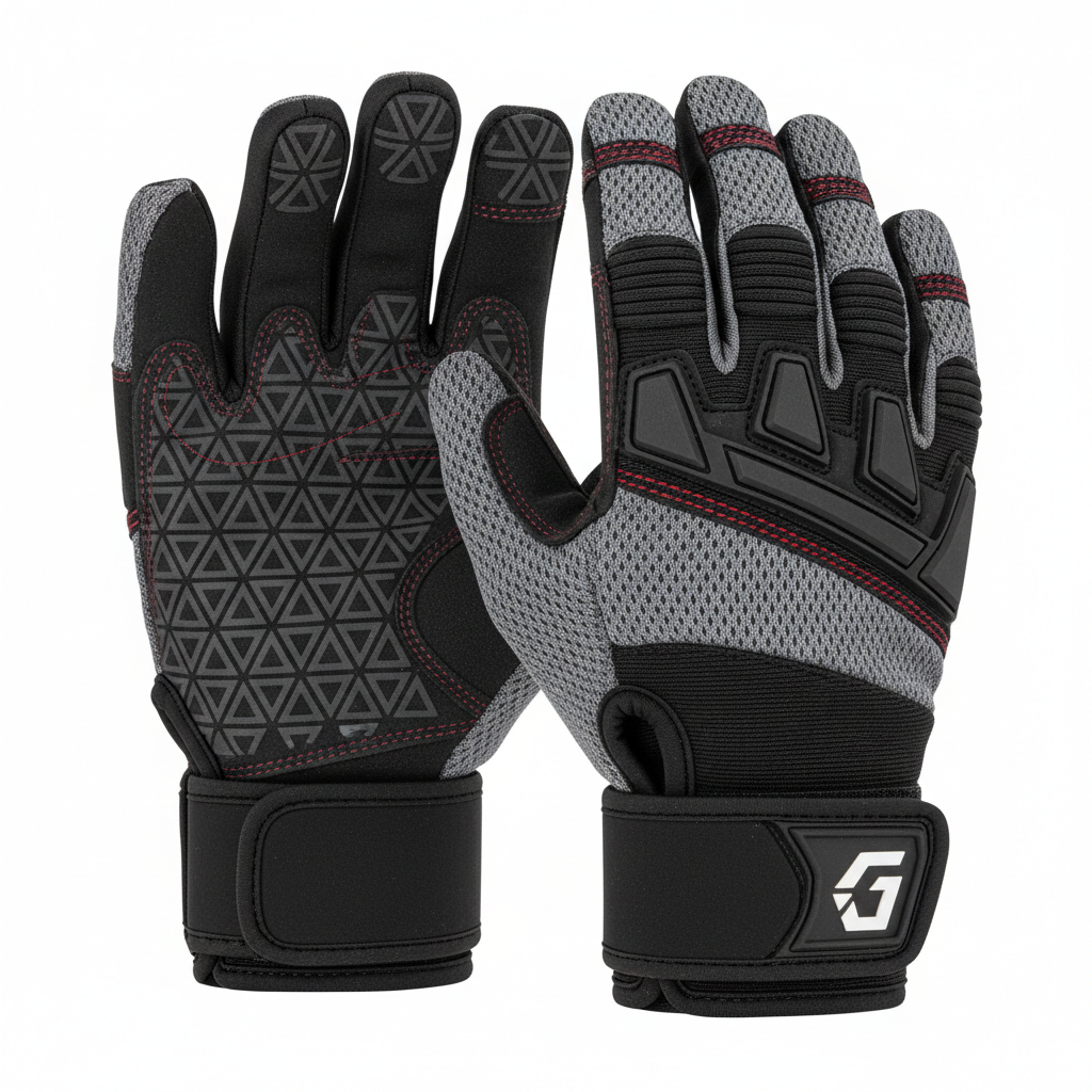 Workout Gloves – Anti-Slip Grip & Wrist Support